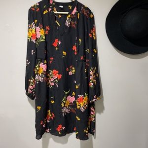 Old Navy Floral Dress Blouse/Tunic